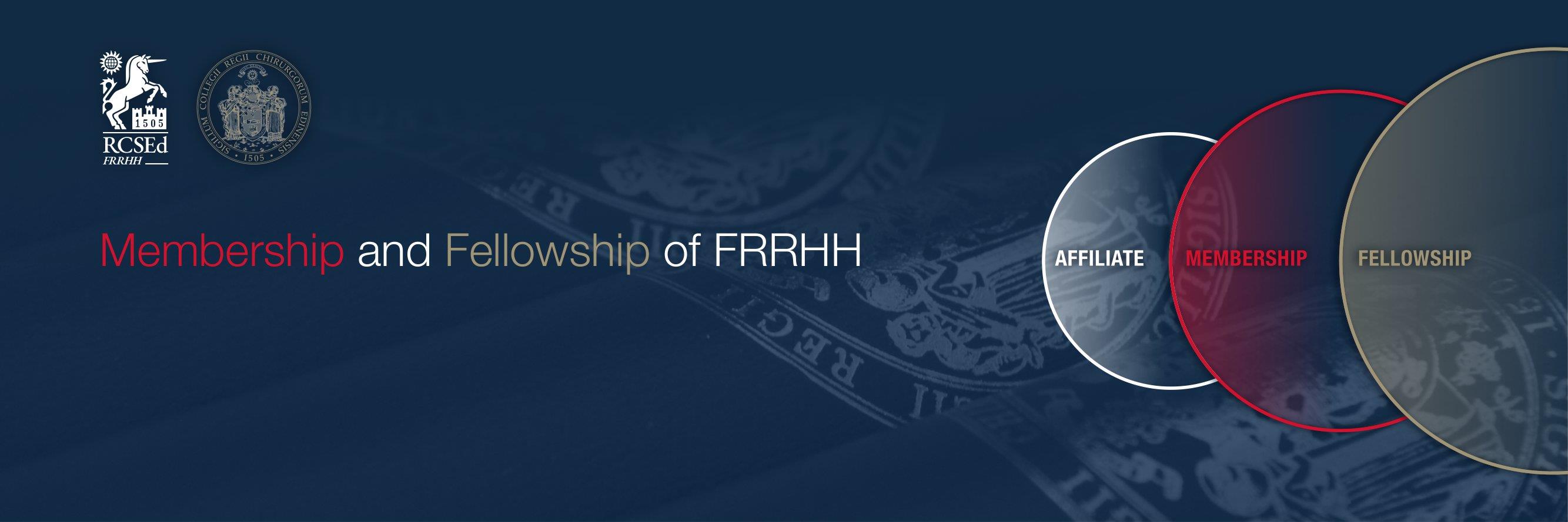 Applications for the awards of Membership and Fellowship of the Faculty is now closed.